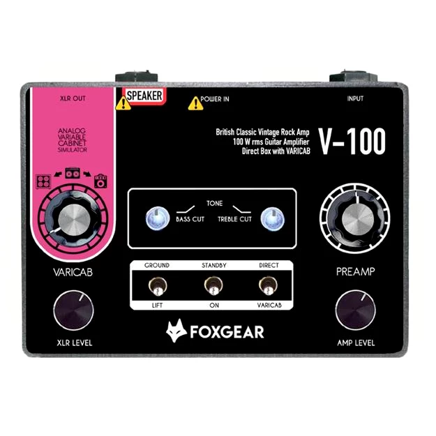 Foxgear V-100 British Classic Vintage Rock Amp