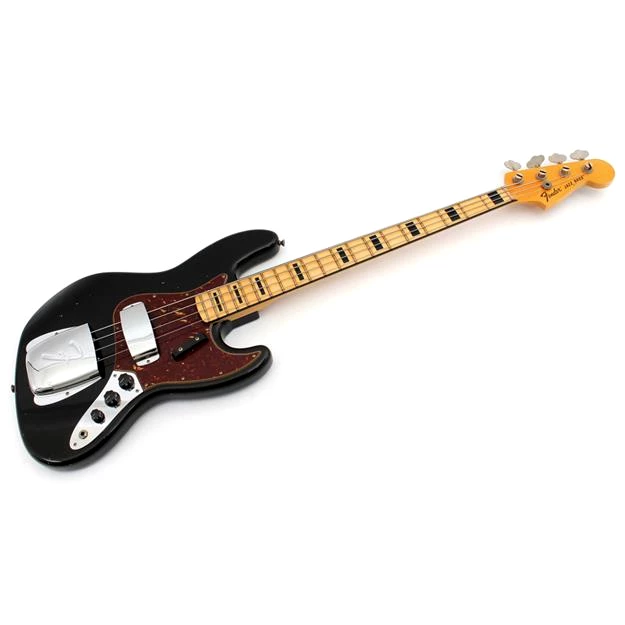 Fender 68 Jazz Bass Journeyman Relic MN Aged Black