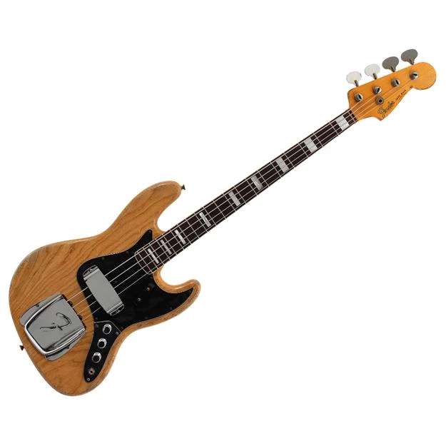Fender Custom Jazz Bass Heavy Relic RW Aged Natural