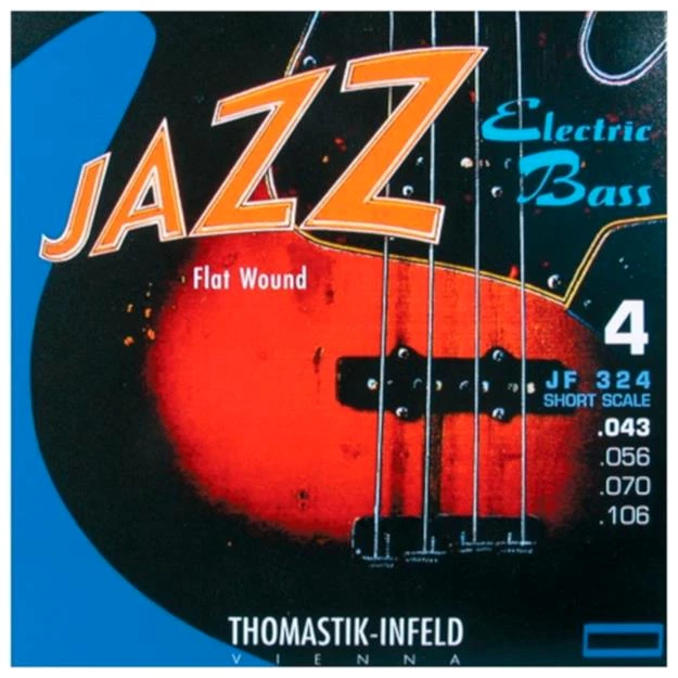 Thomastik JF324 Jazz Bass Flat Wound 43-106