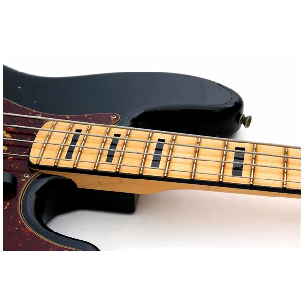 Fender 68 Jazz Bass Journeyman Relic MN Aged Black