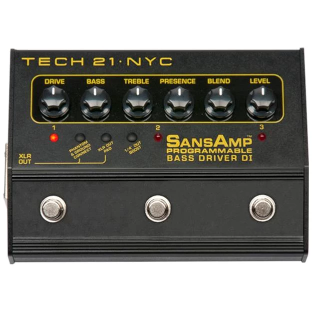 Tech 21 SansAmp Bass Driver D.I. Programmable