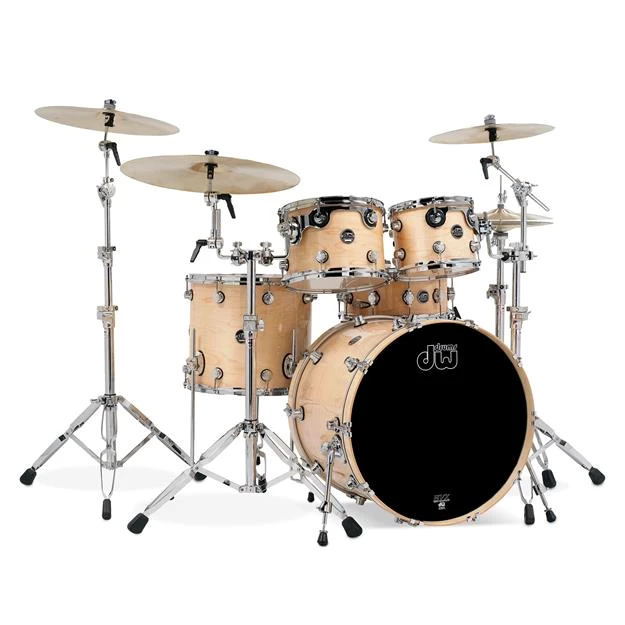 DW Drums Performance Shell Set Natural Lacquer